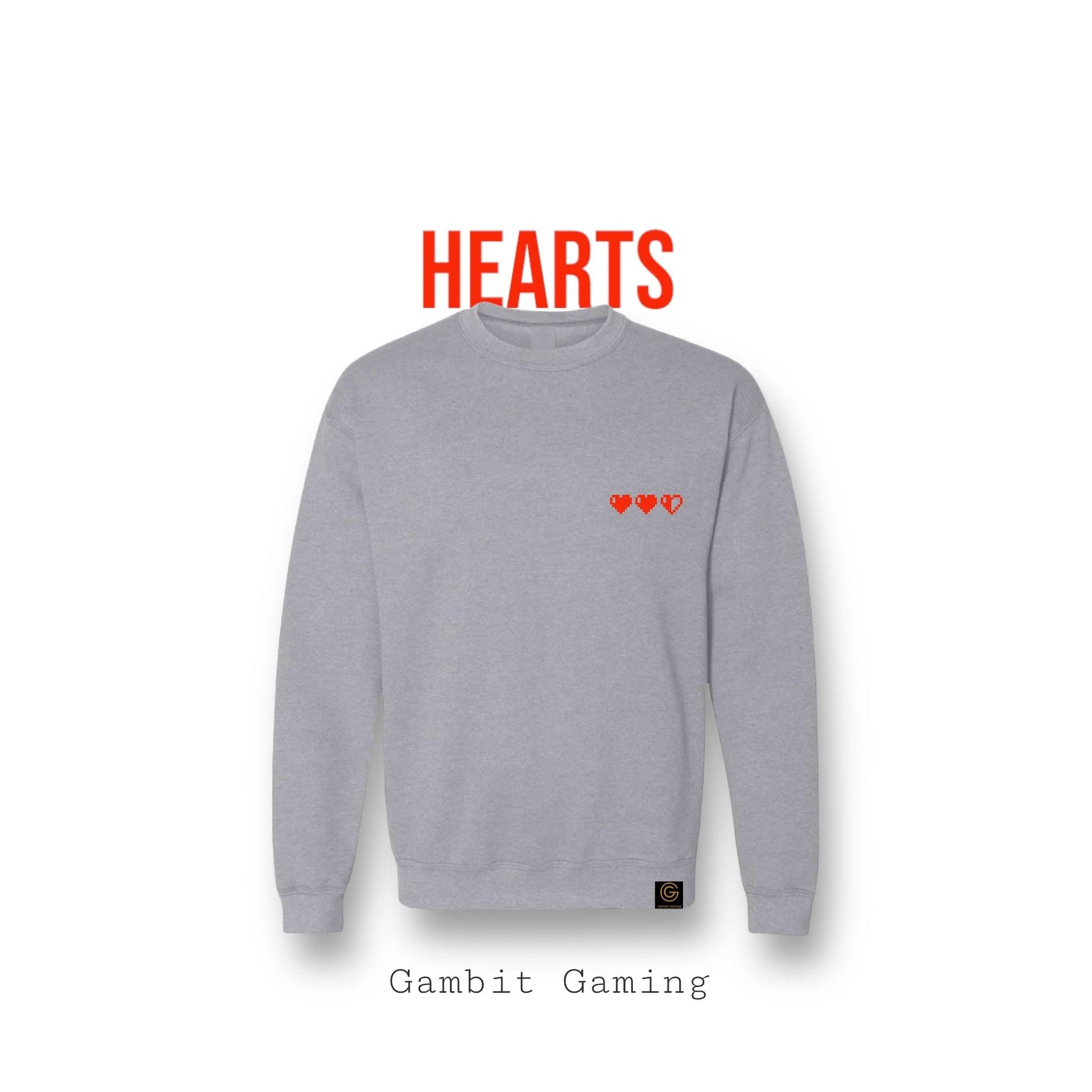 Hearts Sweater - Gambit Gaming