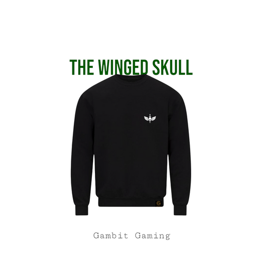 The Winged Skull Sweater